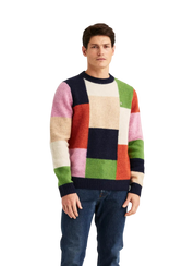 HUBERT SWEATER CHECKED