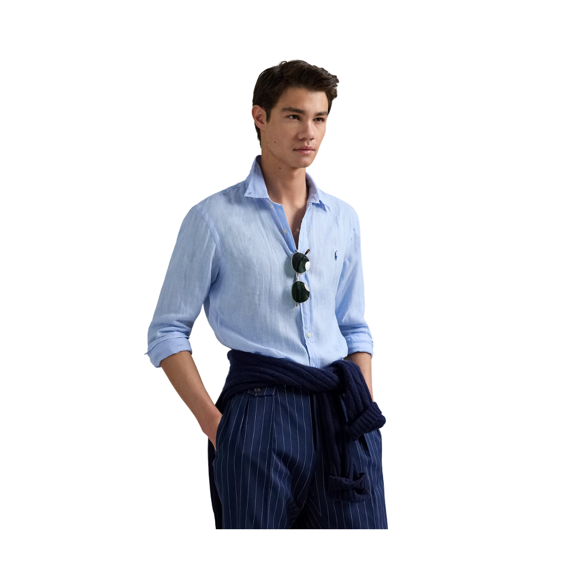 Slbdppcs-Long Sleeve-Sport Shirt - 008 OFFICE BLUE