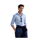 Slbdppcs-Long Sleeve-Sport Shirt - 008 OFFICE BLUE