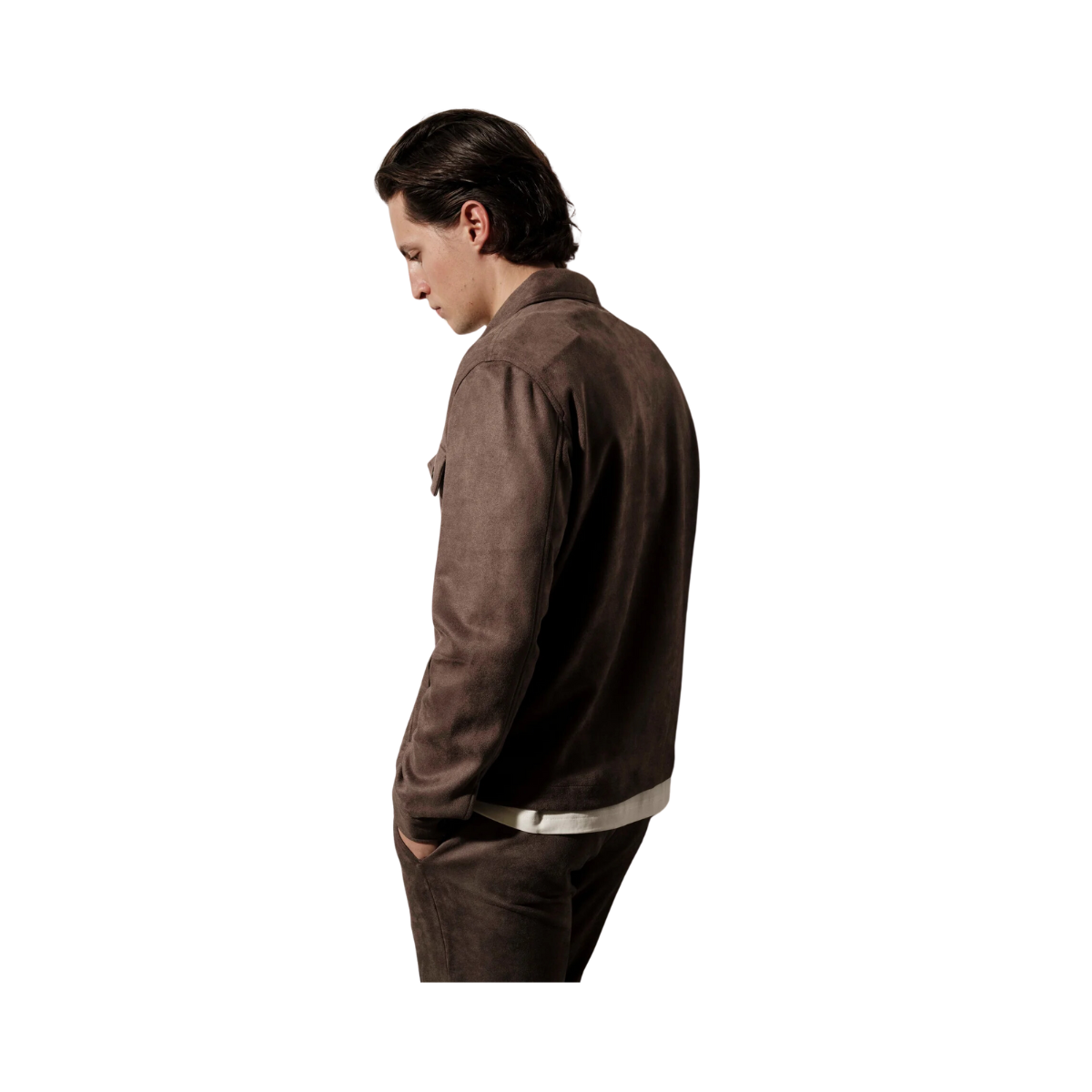 Denki Overshirt - 21 BROWN