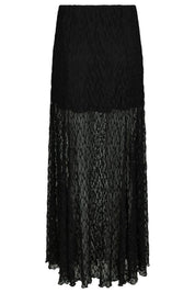 Mariya Lace Skirt - 100 BLACK
