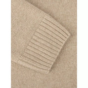 PULLOVER KNITTED HOOD CARDED MERINO WOOL