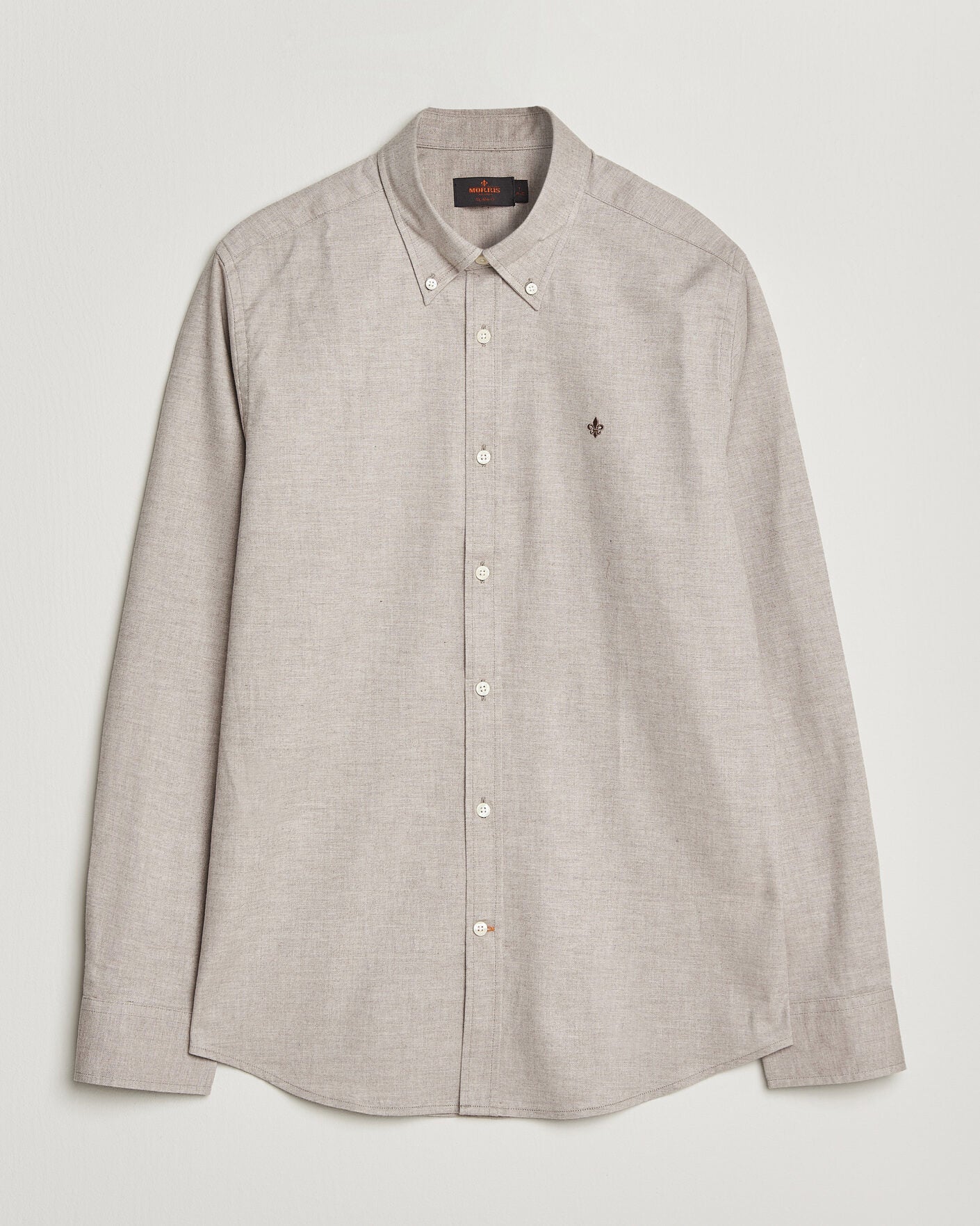 WATTS FLANNEL SHIRT-SLIM FIT KHAKI