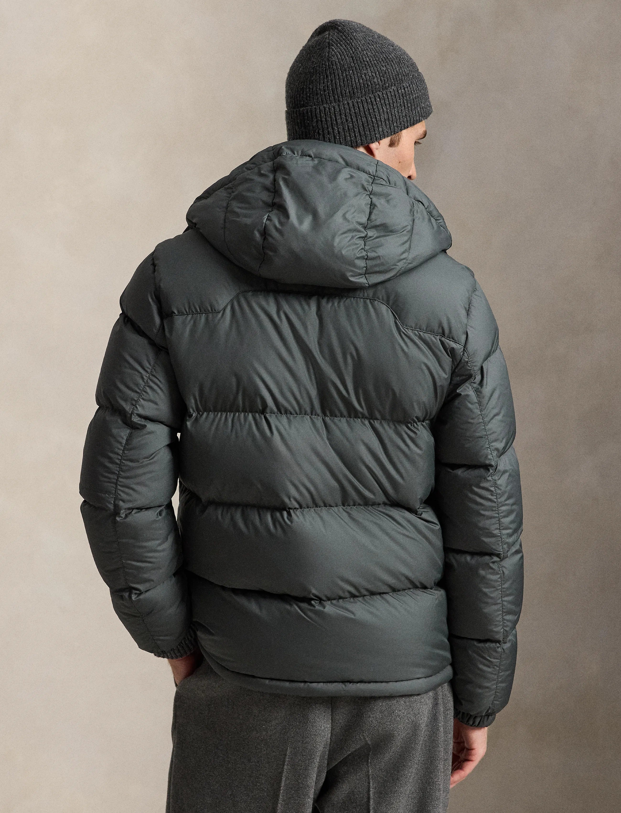 GRHM JKT-INSULATED-BOMBER 503 CHARCOAL GREY