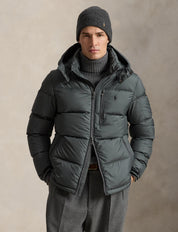 GRHM JKT-INSULATED-BOMBER 503 CHARCOAL GREY