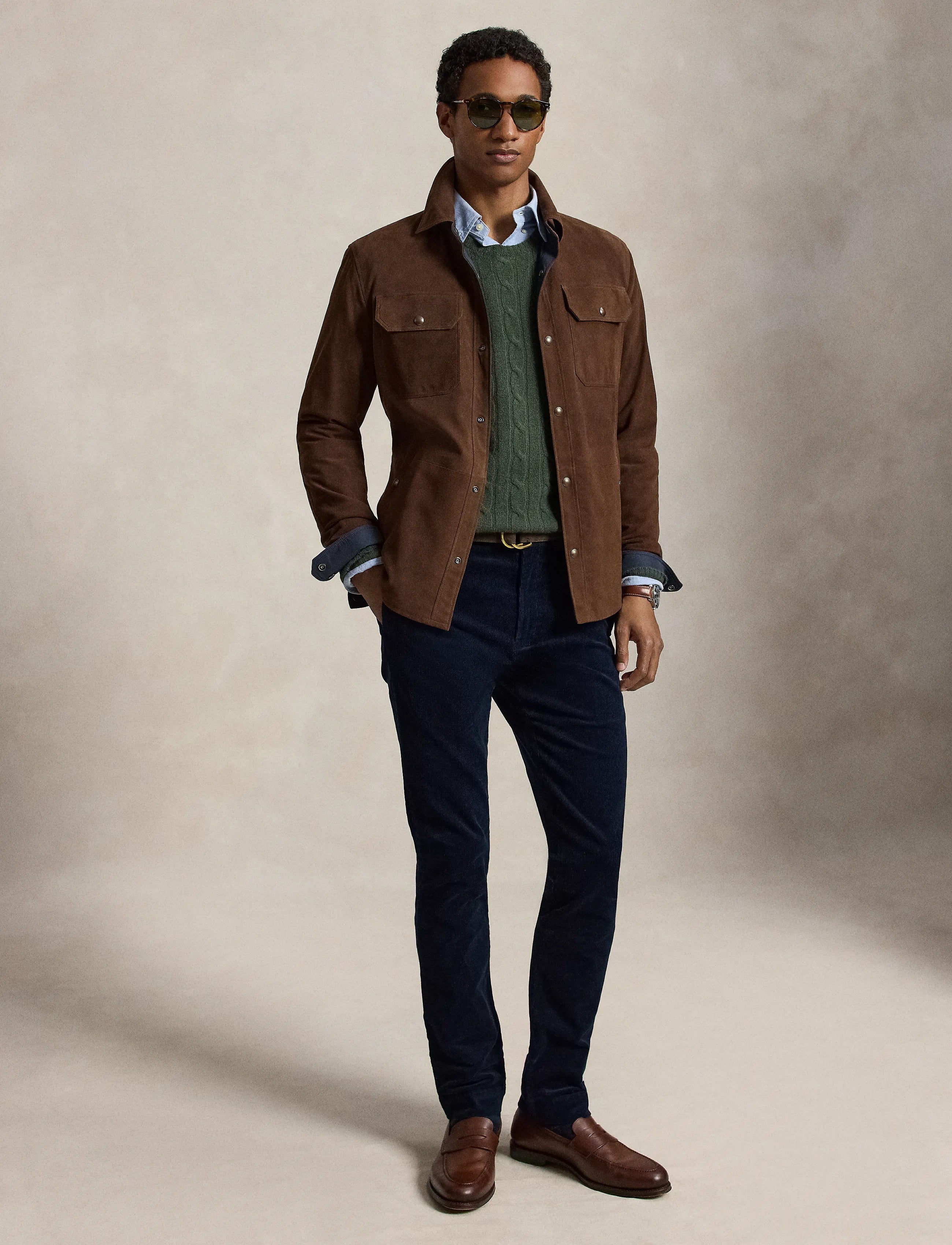 SLFANDVRP-FLAT FRONT 002 AVIATOR NAVY