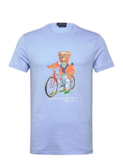 KNIT-T-SHIRT 001 AUSTIN BLUE - SUMMER BEAR