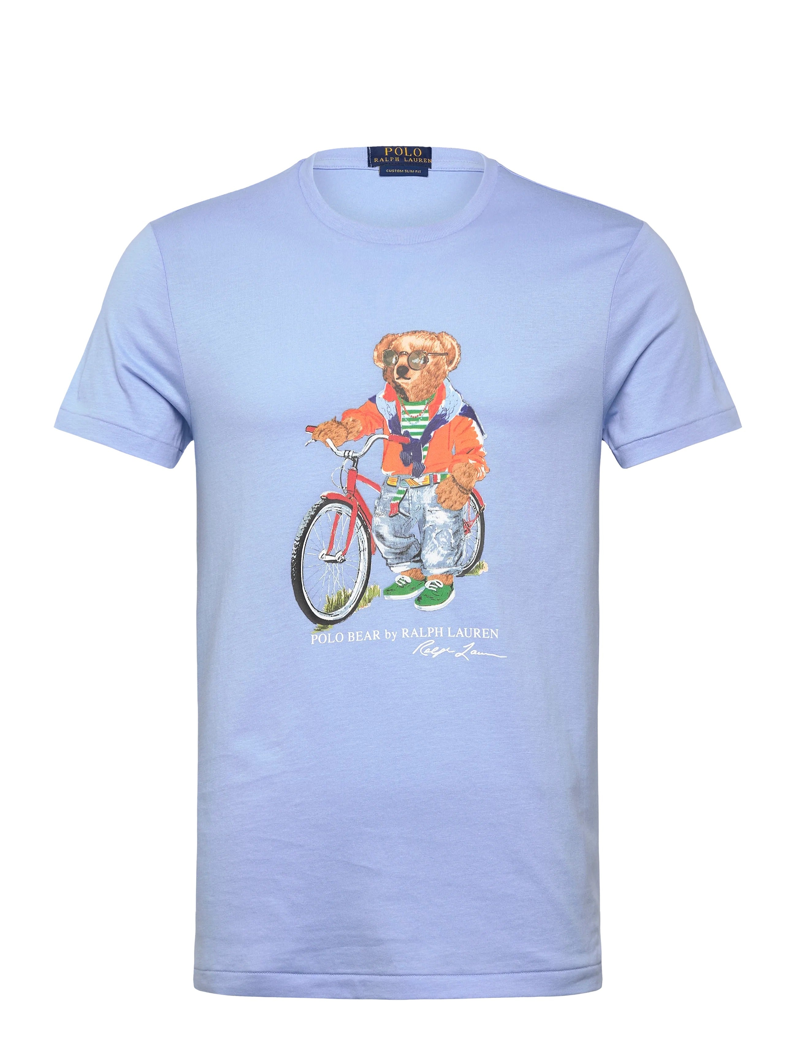 KNIT-T-SHIRT 001 AUSTIN BLUE - SUMMER BEAR