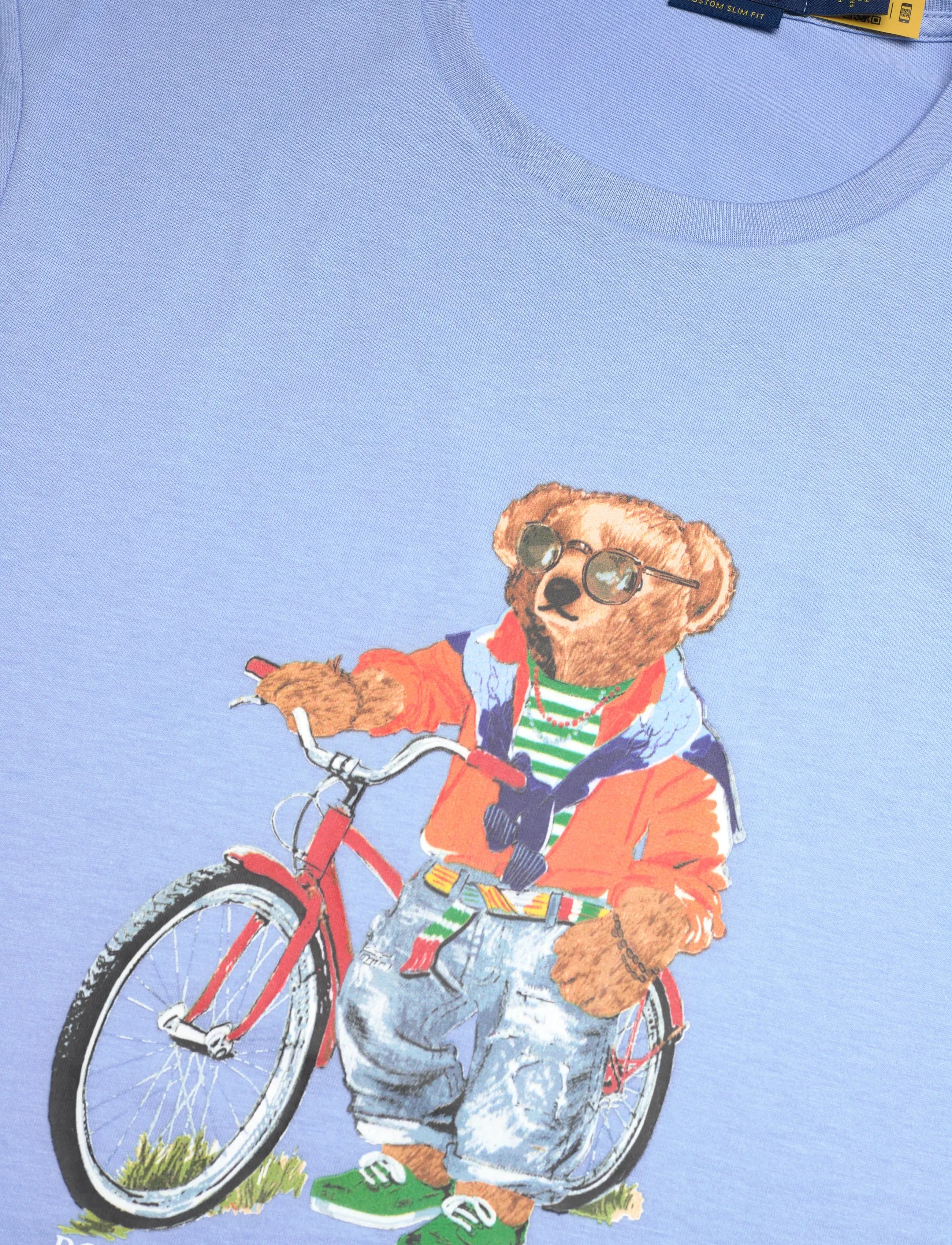 KNIT-T-SHIRT 001 AUSTIN BLUE - SUMMER BEAR