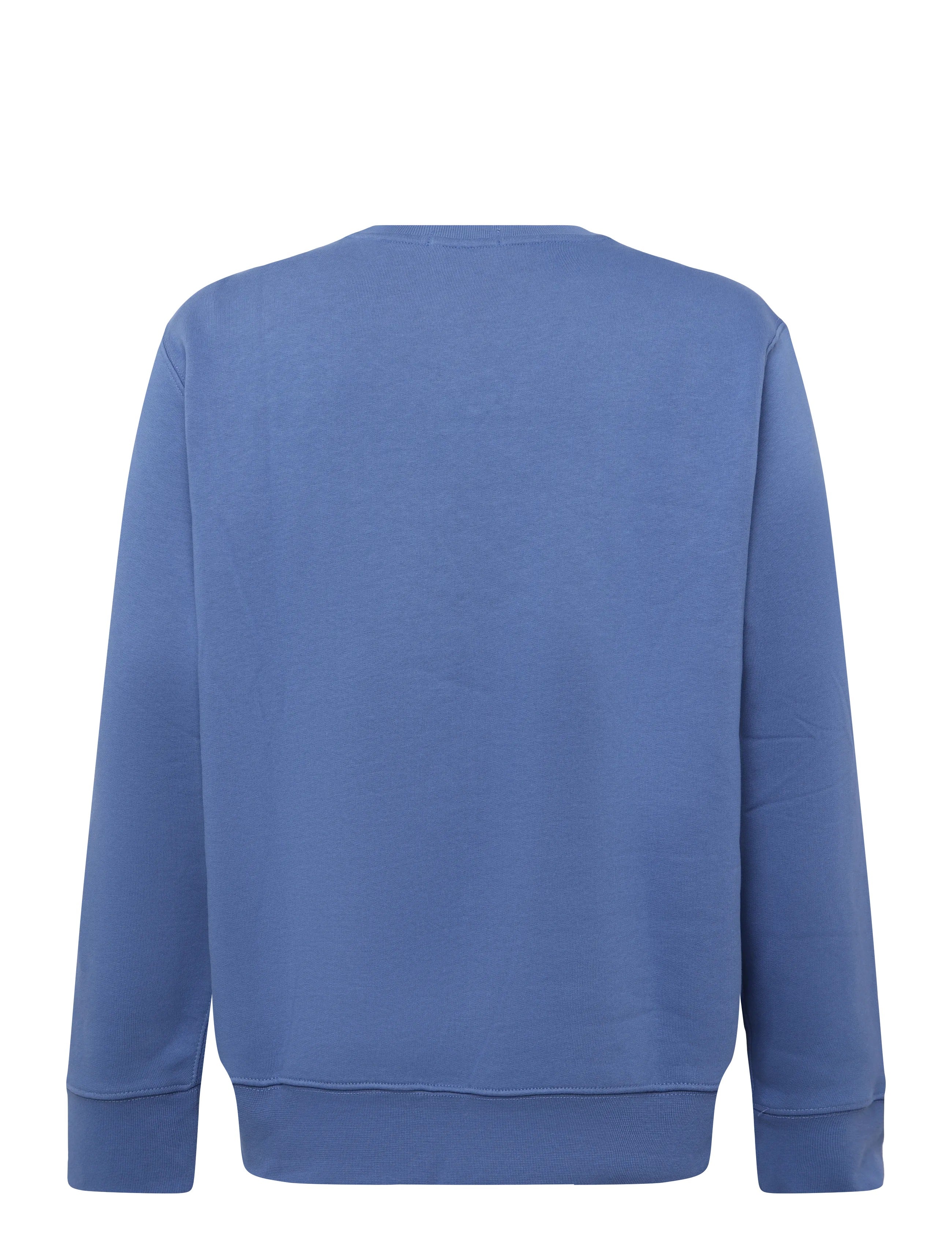 KNIT SWEATSHIRT 001 BASTILLE BLUE