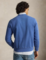 KNIT SWEATSHIRT 001 BASTILLE BLUE