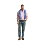 Cubdppcs-Long Sleeve-Sport Shirt - 001 NEW ROSE/WHITE