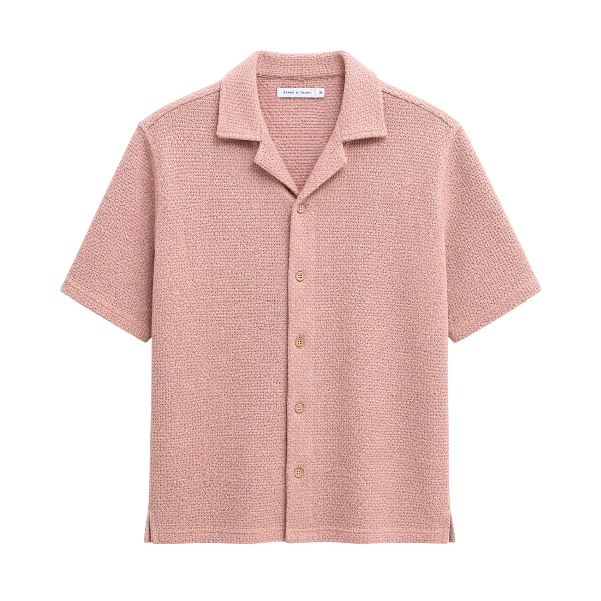 ASHER S/S SHIRT PALE PEACH