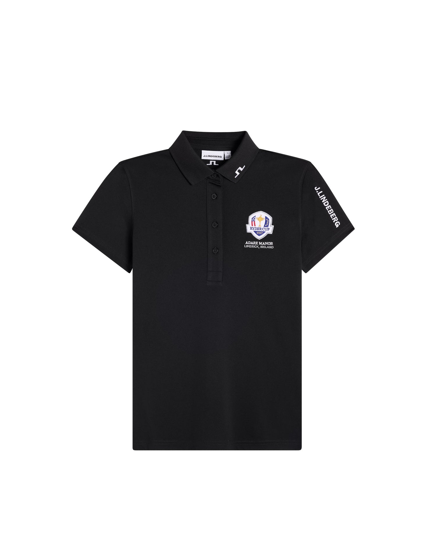 J.Lindeberg Tour Tech Polo, Black