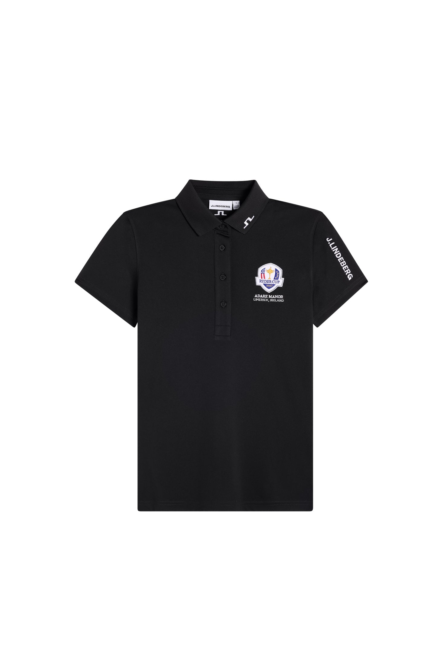 J.Lindeberg Tour Tech Polo, Black