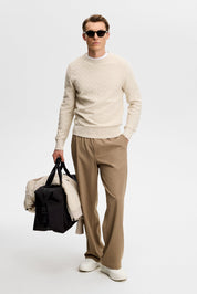 ARTHUR KNIT ORG COTTON U029 MOONBEAM
