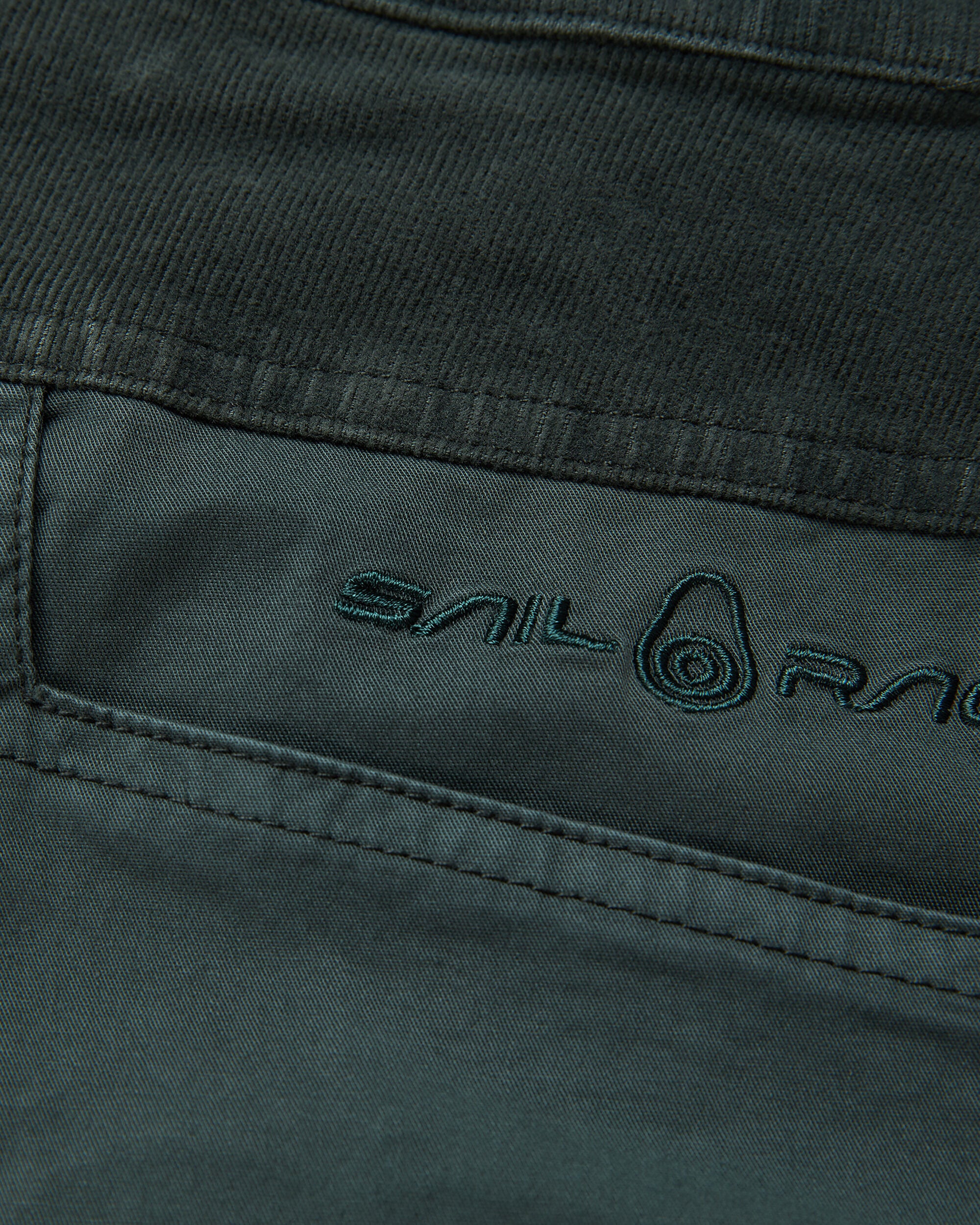 BLOCKED CORDUROY SHORTS 728 AURORA GREEN