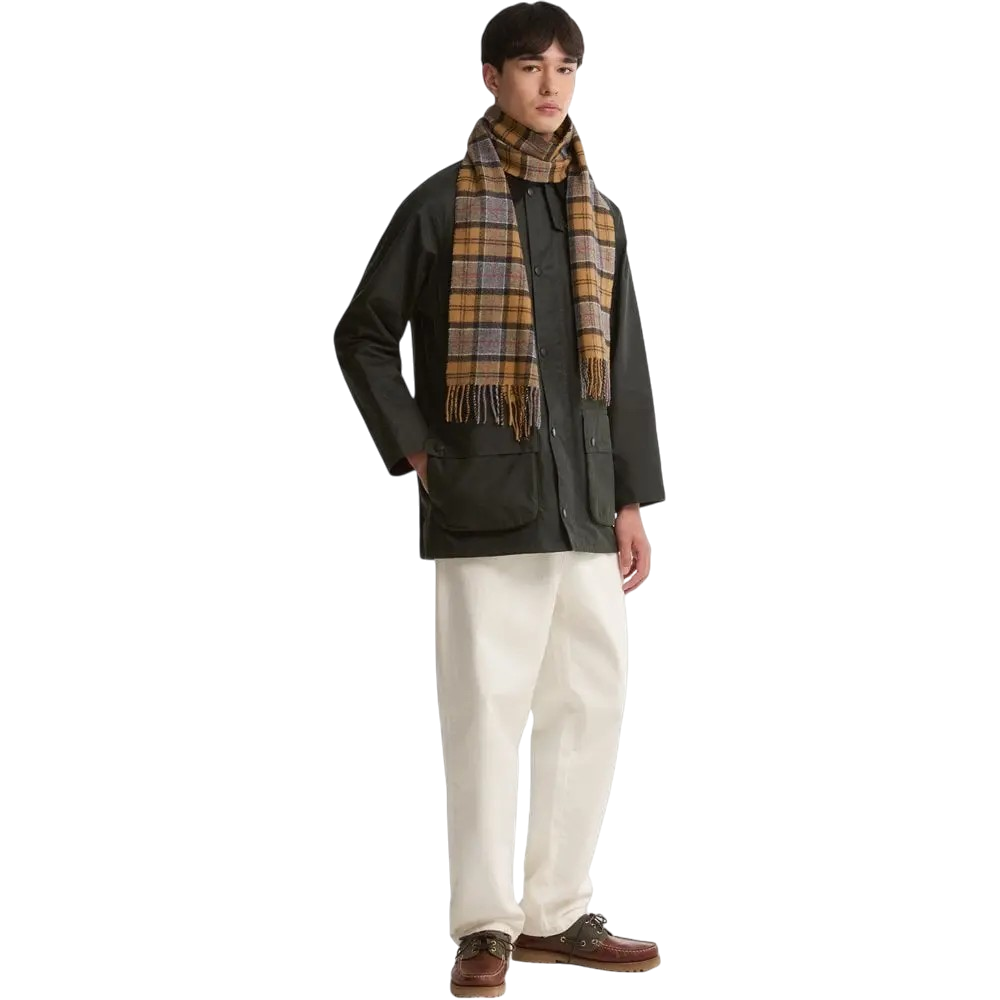 BARBOUR - TARTAN WOOL SCARF