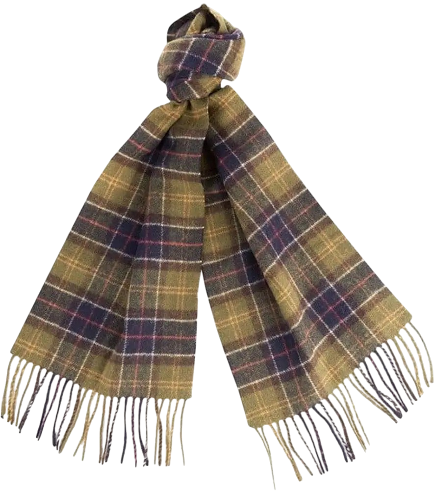 BARBOUR - TARTAN WOOL SCARF