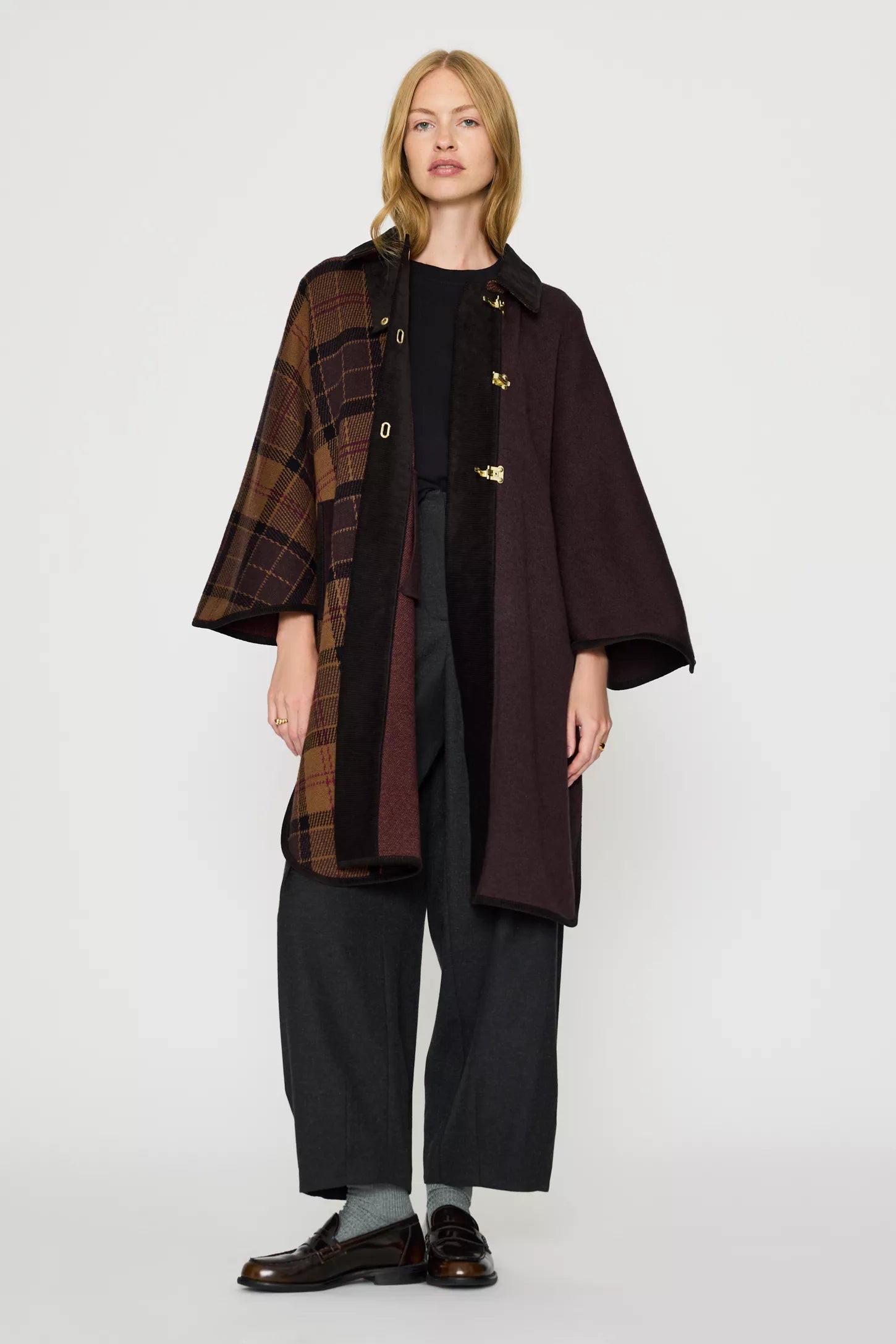 BARBOUR - ELVA KNITTED CAPE