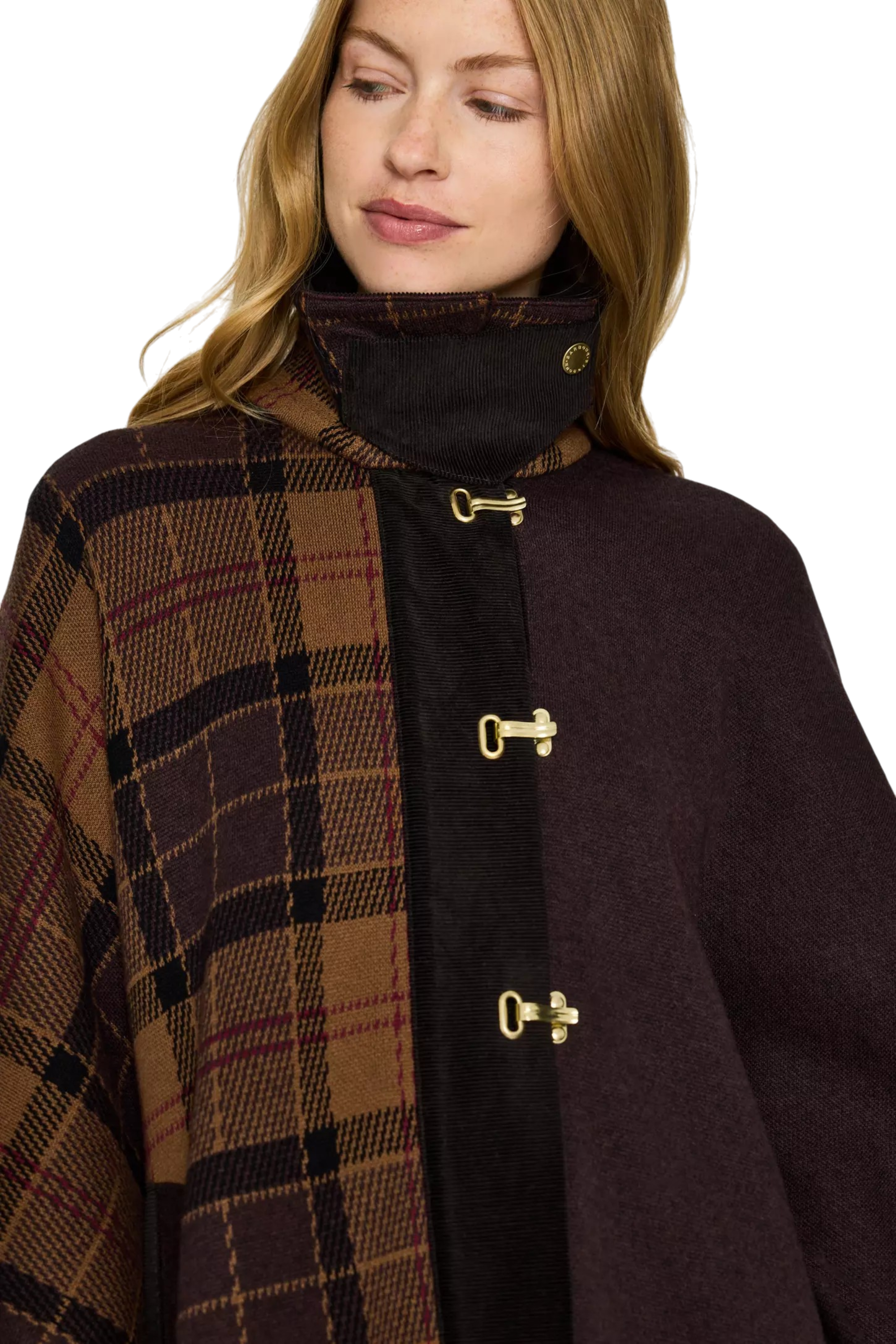 BARBOUR - ELVA KNITTED CAPE