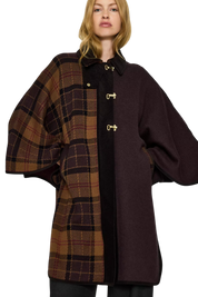 BARBOUR - ELVA KNITTED CAPE
