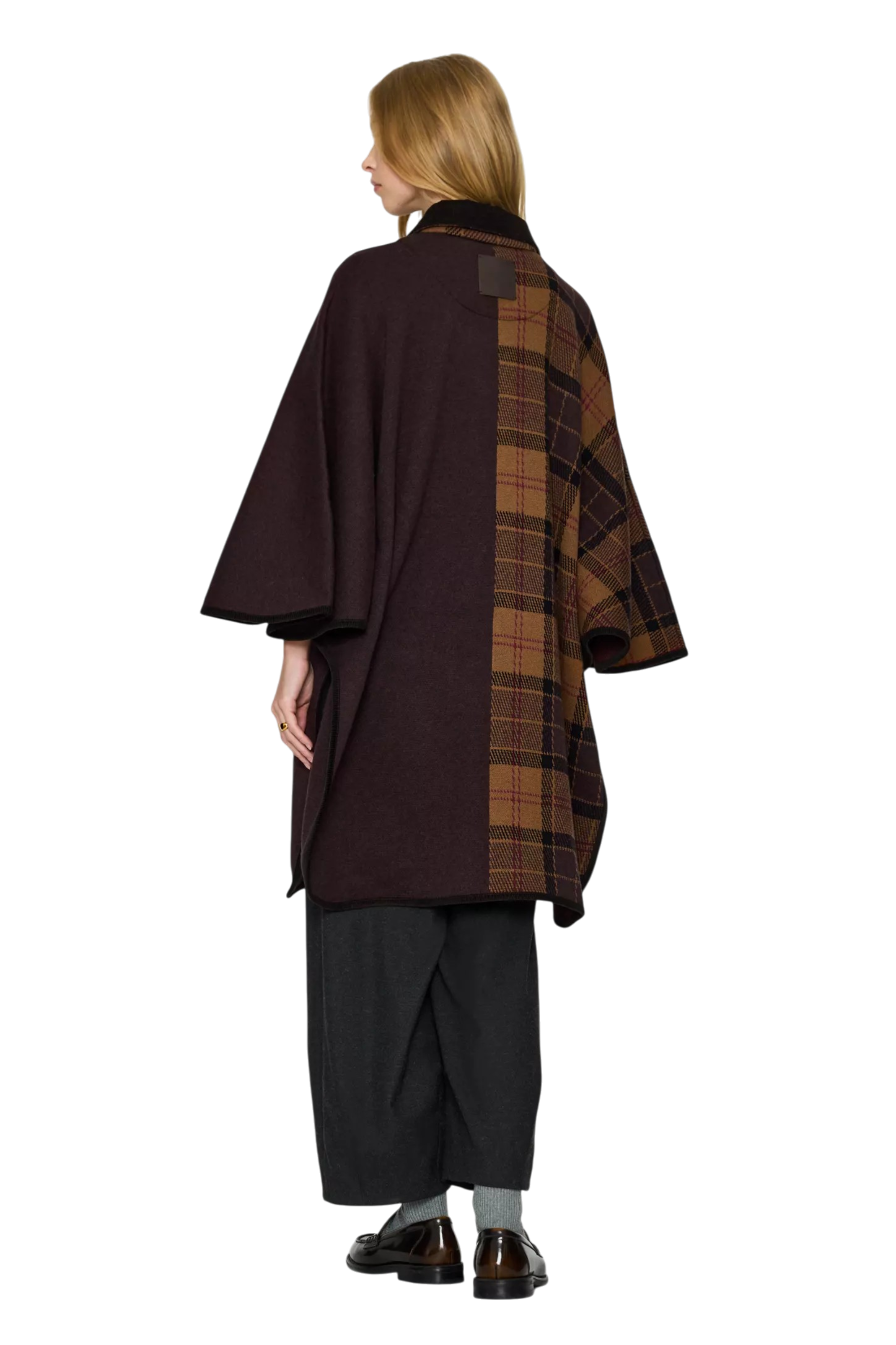 BARBOUR - ELVA KNITTED CAPE