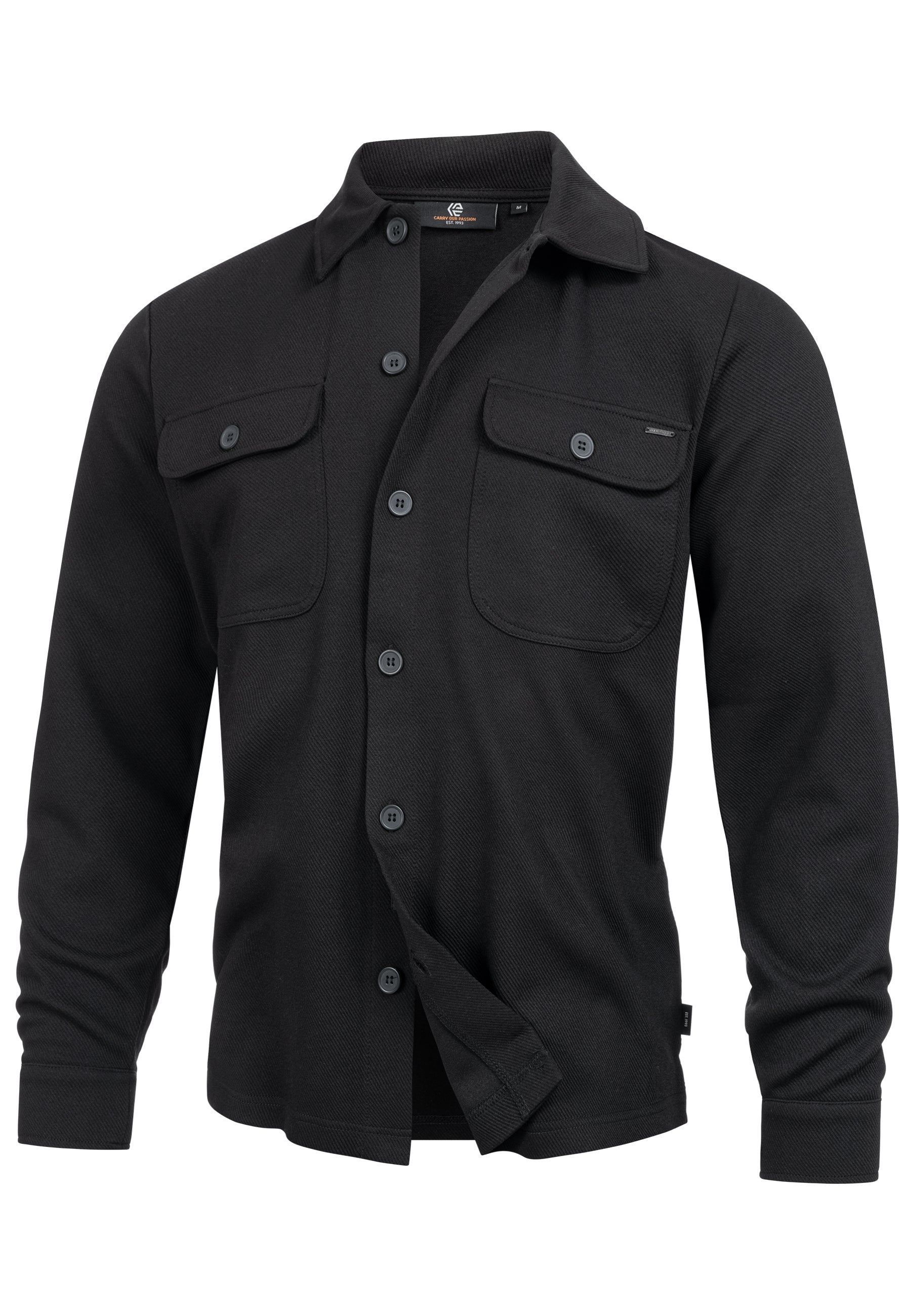 INNELLO OVERSHIRT 999 BLACK