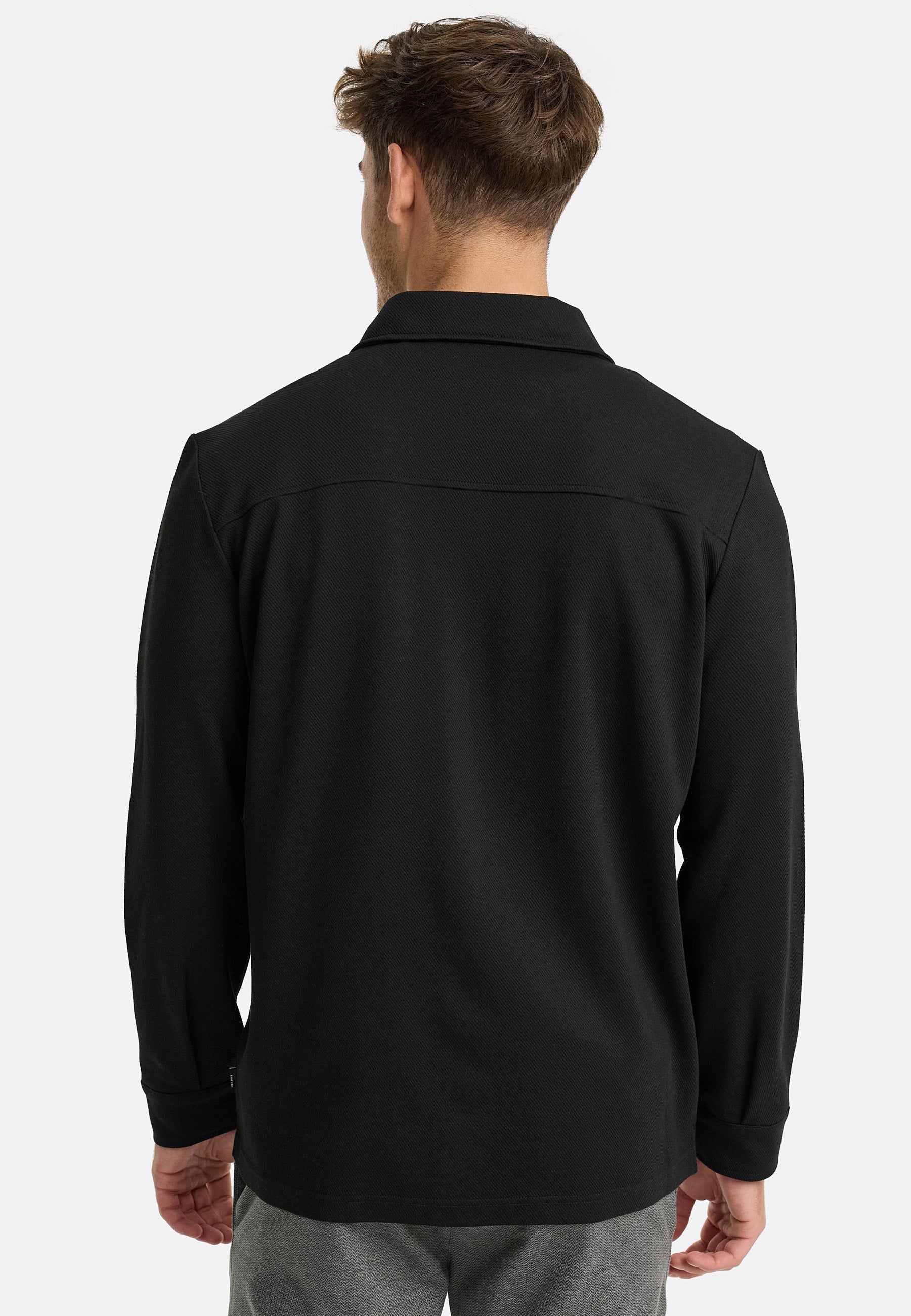 INNELLO OVERSHIRT 999 BLACK