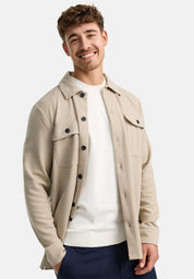INNELLO OVERSHIRT 191 SIMPLY TAUPE