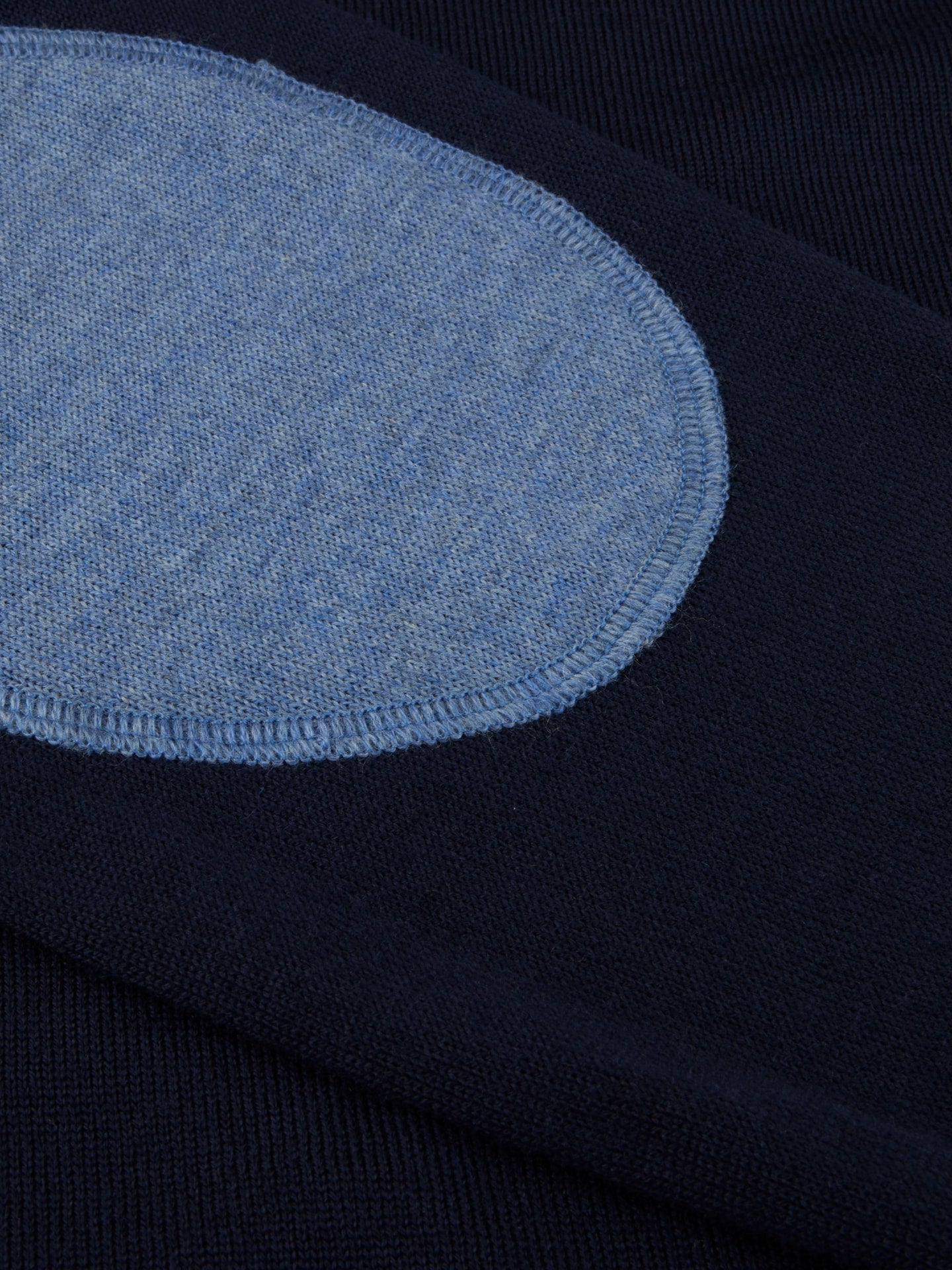 MERINO WOOL CREW NECK W/ PATCH 195