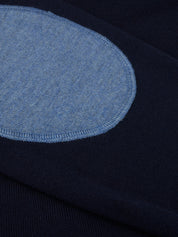 MERINO WOOL CREW NECK W/ PATCH 195