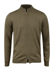 CARDIGEN KNITTED FULLZIP MERINO WOOL 438