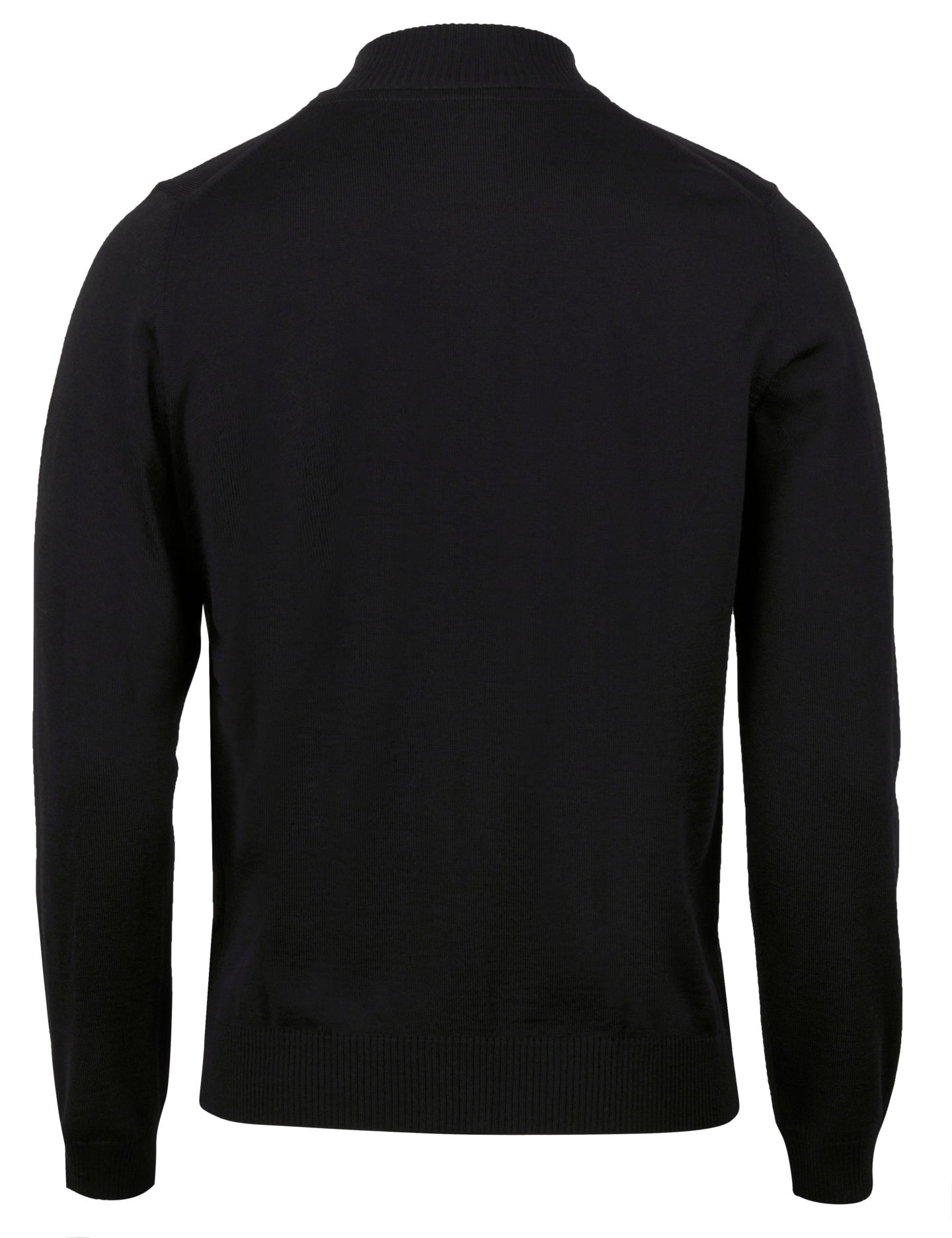 CARDIGEN KNITTED FULLZIP MERINO WOOL 600 BLACK