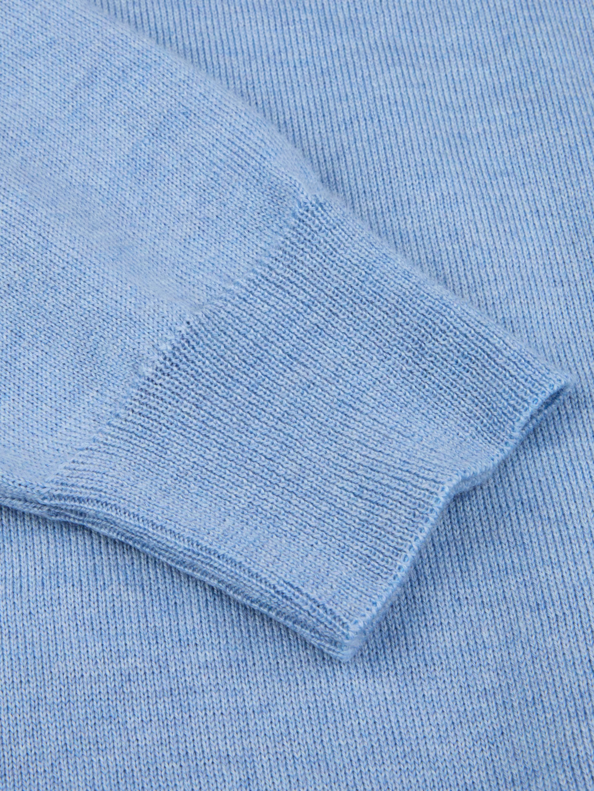 PULLOVER KNITTED CREW NECK W/ PATCH MERINO WOOL