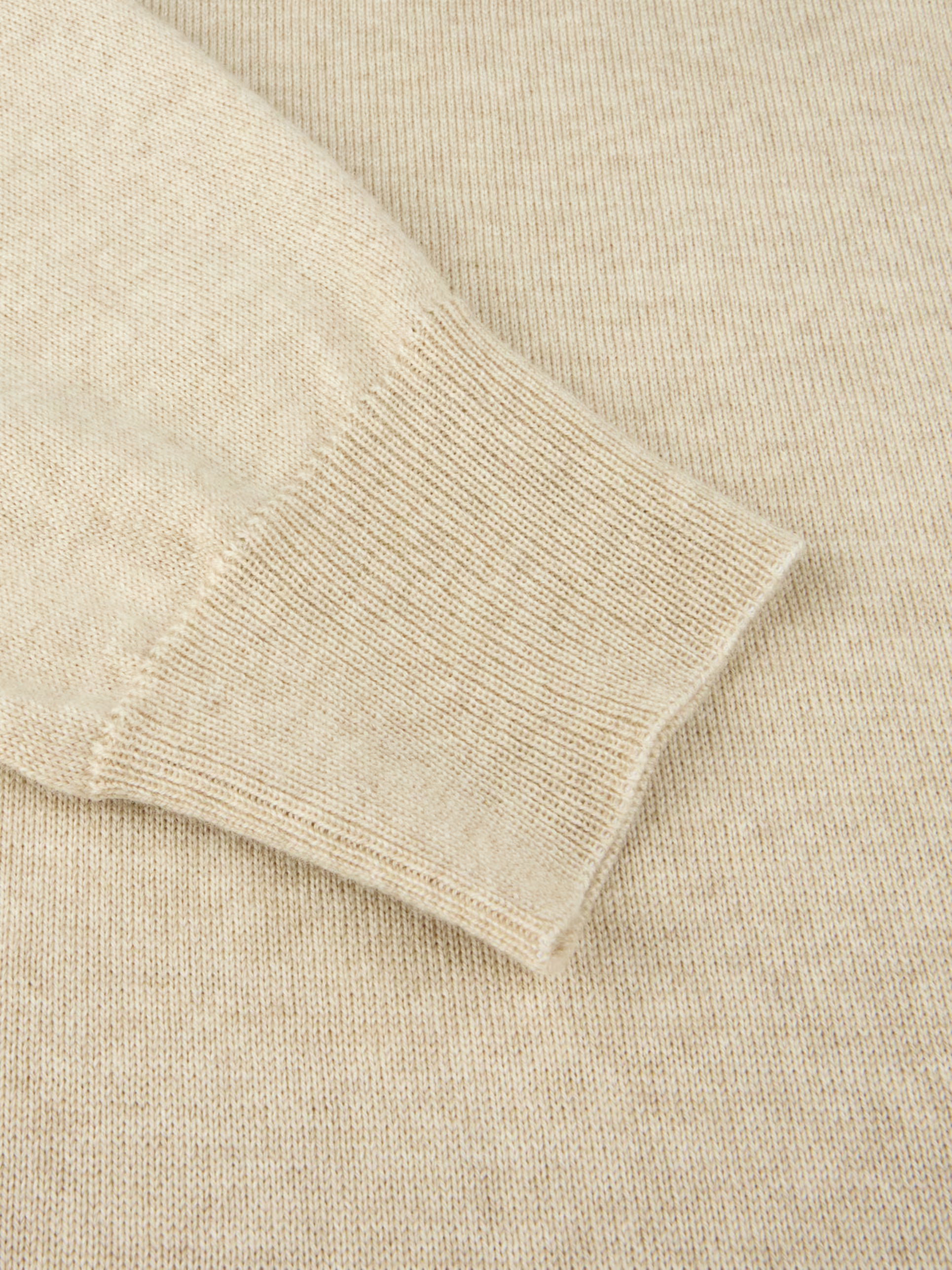 PULLOVER KNITTED CREW NECK W/ PATCH MERINO WOOL