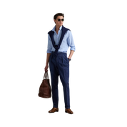 Slbdppcs-Long Sleeve-Sport Shirt - 008 OFFICE BLUE