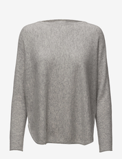 CURVED SWEATER CASHMERE