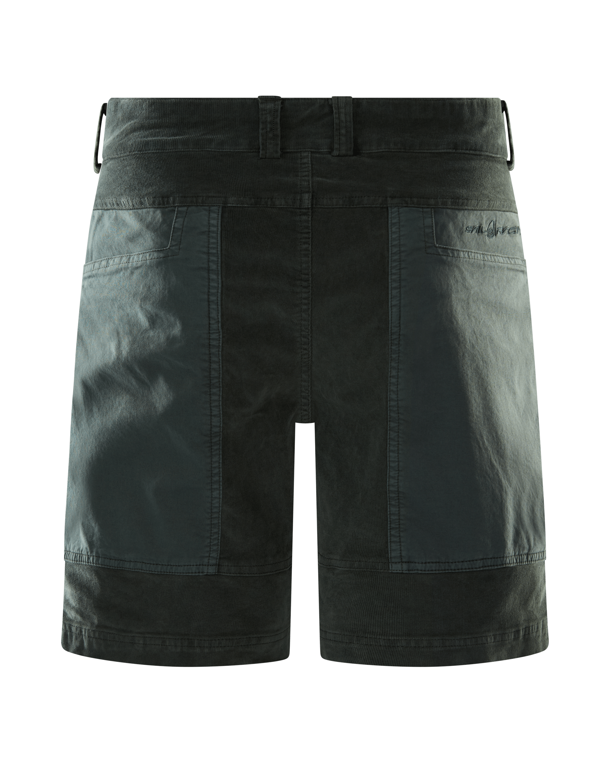 BLOCKED CORDUROY SHORTS 728 AURORA GREEN