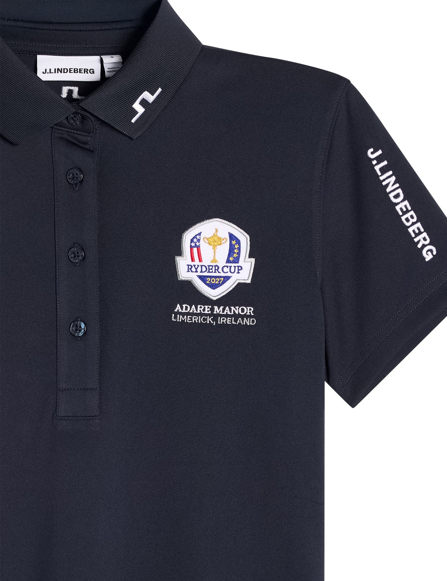 J.Lindeberg Tour Tech Polo, Jl Navy