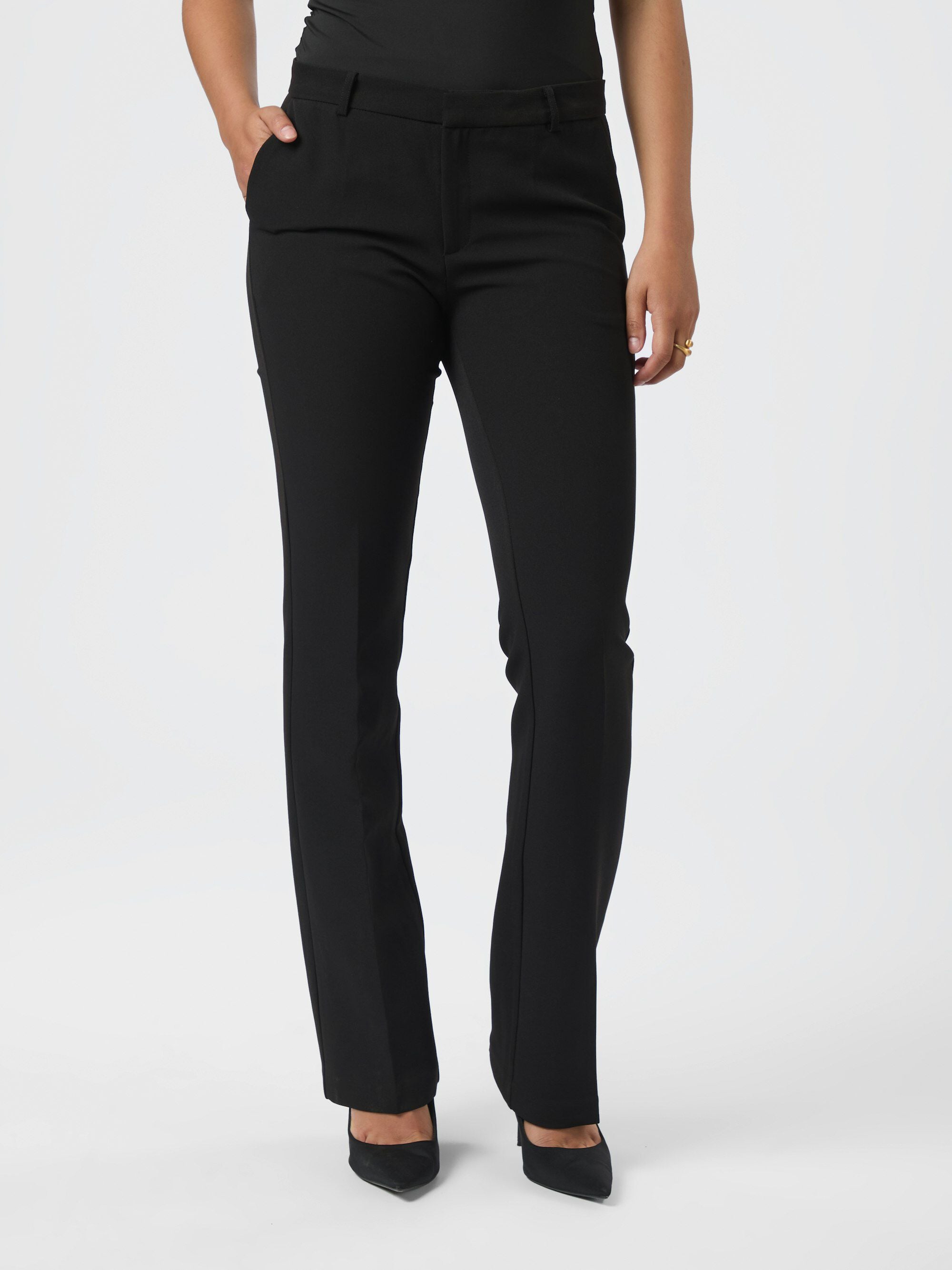 CASSIE SUIT PANTS 100 BLACK