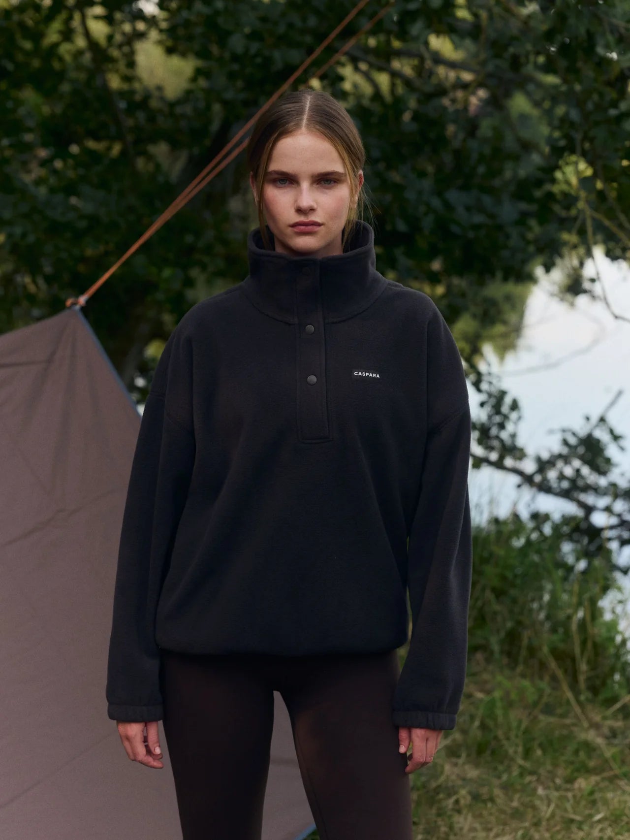 W. POLAR FLEECE HALF-SNAP PULLOVER