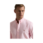 Cubdppcs-Long Sleeve-Sport Shirt - 001 NEW ROSE/WHITE