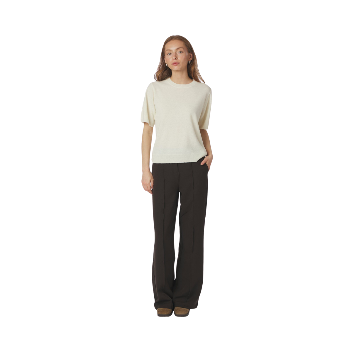 Missy Knit Tee - 122 CREME