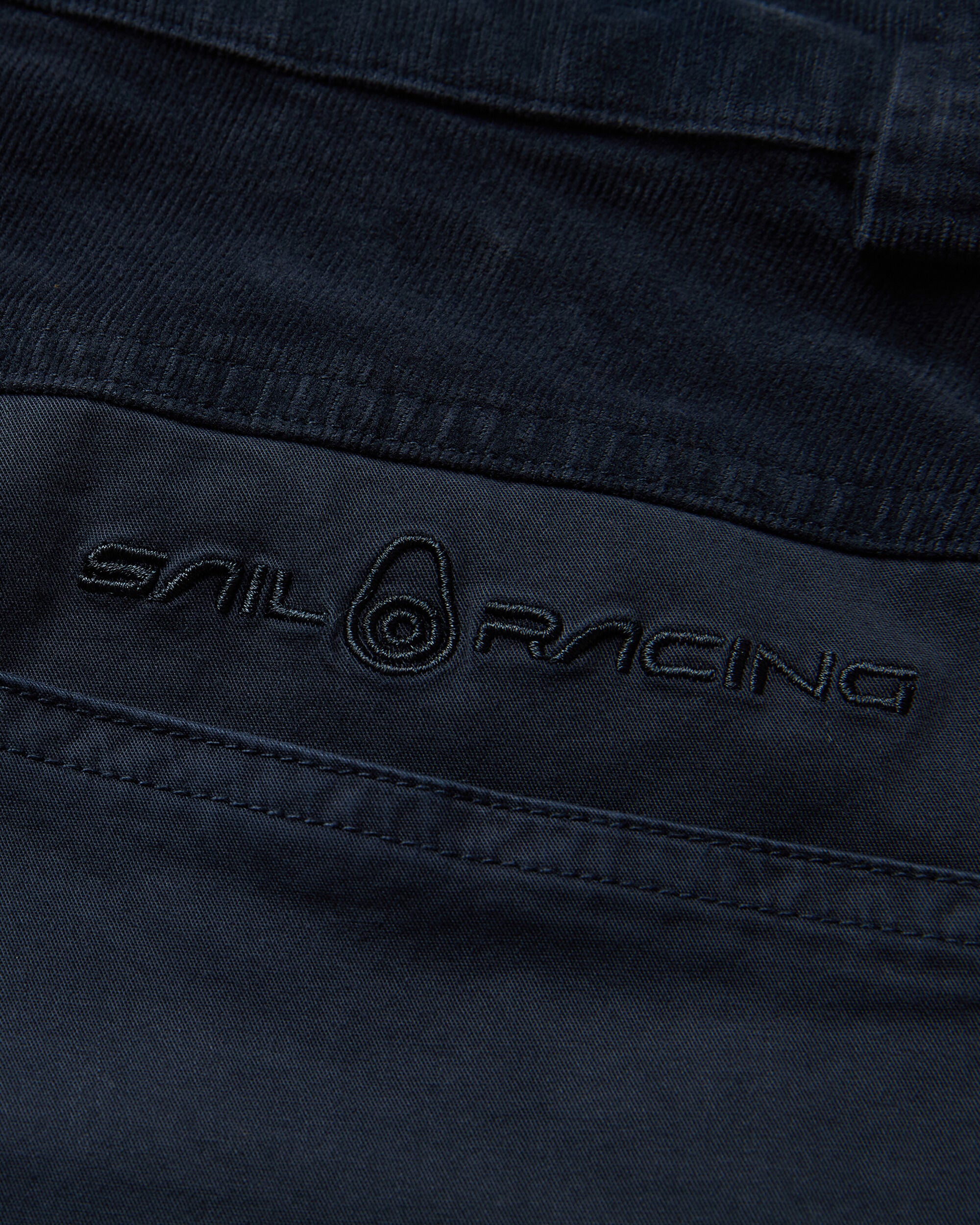 BLOCKED CORDUROY SHORTS 691 DARK STEEL BLUE