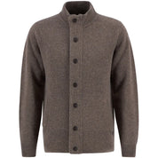 BARBOUR - ESSENTIAL PATCH ZIP THROUGH CARDIGAN