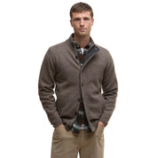 BARBOUR - ESSENTIAL PATCH ZIP THROUGH CARDIGAN