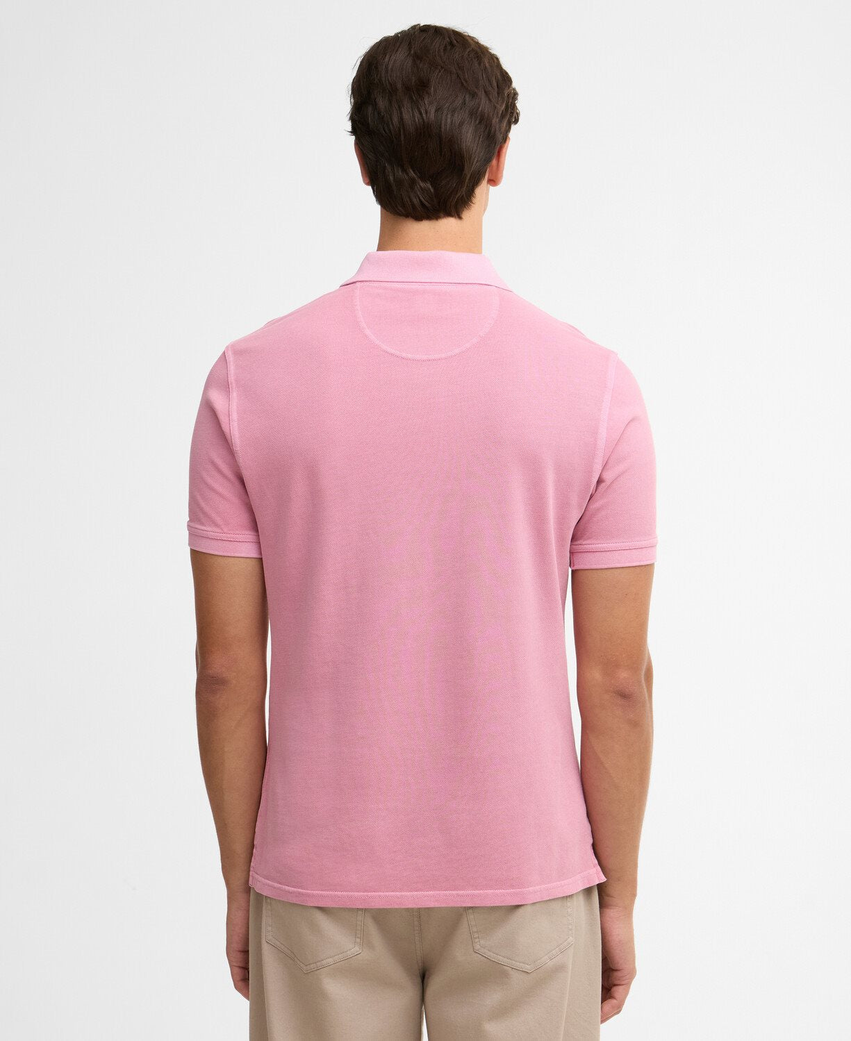 WASHED TARTAN TAILORED POLO