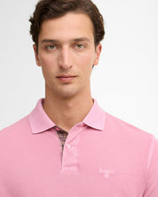 WASHED TARTAN TAILORED POLO