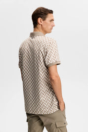 TOUR TECH PRINT POLO